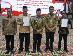 Pembentukan Koperasi Merah Putih di Desa/Kelurahan Diresmikan Gubernur Kalbar