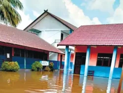 Banjir Meluas, Puluhan Sekolah di Bulungan Kalimantan Utara Masih Diliburkan