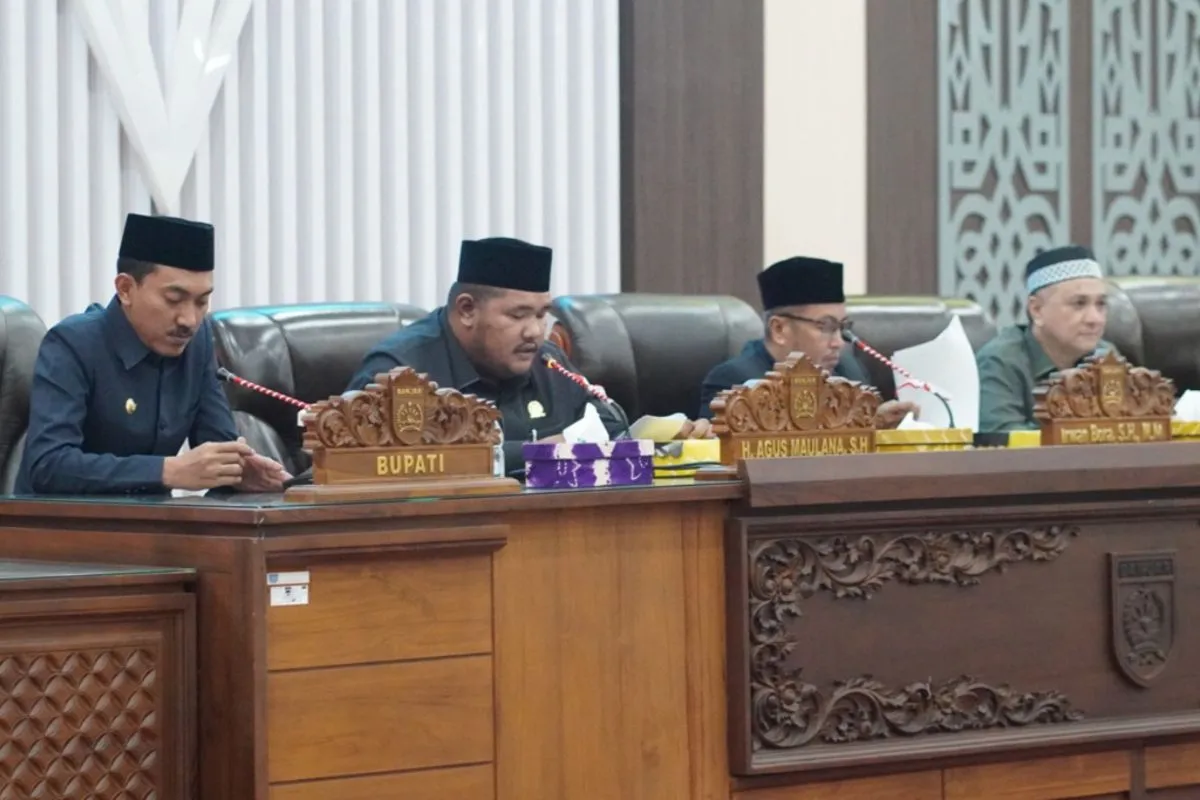 Istimewa - Bupati Banjar dan DPRD Bahas Raperda RPJMD 2025-2029 di Rapat Paripurna