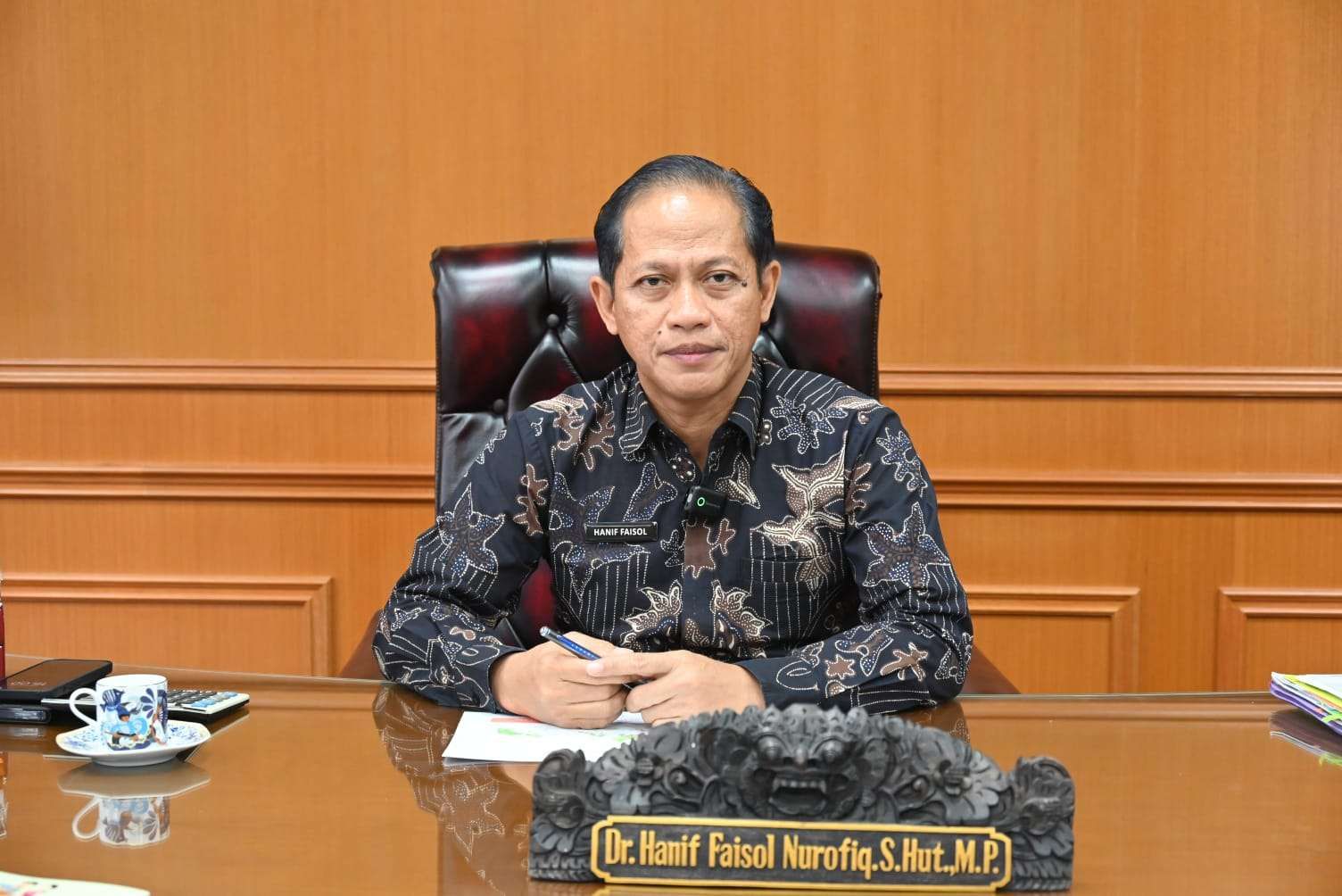 Dr. Hanif Faisol Nurofiq Menteri Lingkungan Hidup/ Kepala Badan Pengendalian Lingkungan Hidup