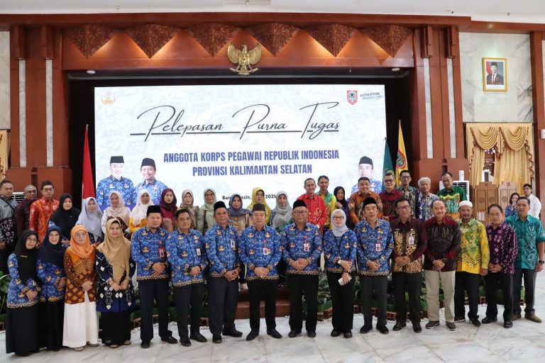 44 ASN Ikuti Pelepasan Purna Tugas Anggota Korps Pegawai RI