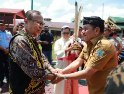 Wagub Kaltara Sambut Kedatangan Kardinal Ignatius Suharyo di Tarakan