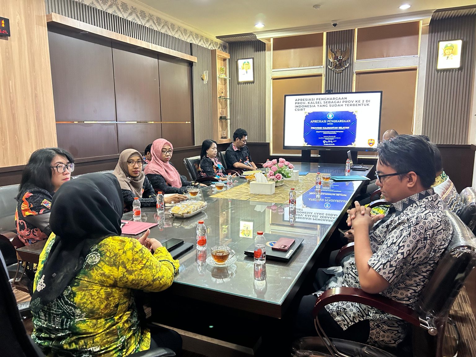 Diskominfo Palangkaraya Serap Pengalaman dari Diskominfo Kalsel