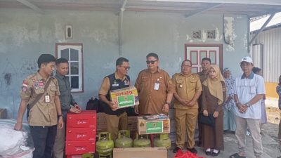 Respon Cepat Bencana Sosial, Pemprov Kalsel Berikan Bantuan Tanggap Darurat Kebakaran di Kota Banjarmasin