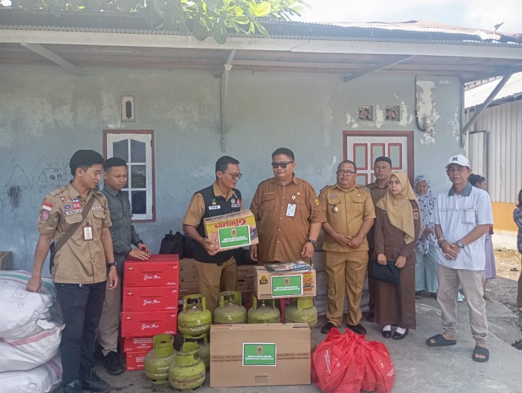 Respon Cepat Bencana Sosial, Pemprov Kalsel Berikan Bantuan Tanggap Darurat Kebakaran di Kota Banjarmasin