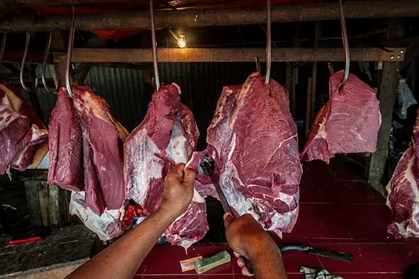 Ilustrasi - Pasar Daging