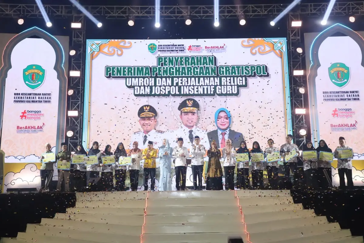 Puluhan Ribu Guru dan Penjaga Rumah Ibadah Terima Penghargaan dari Pemprov Kaltim