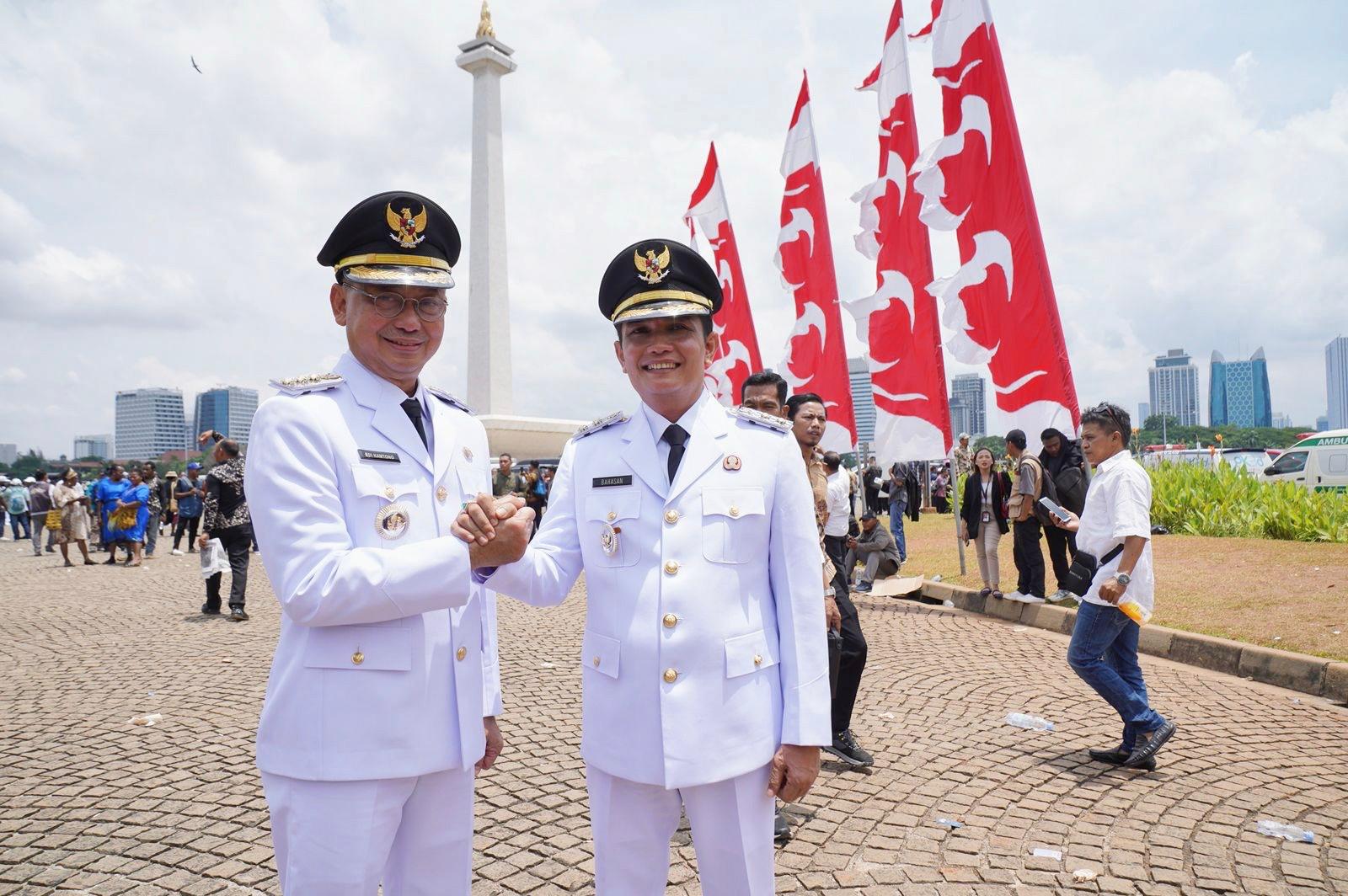 Wali Kota Edi Rusdi Kamtono dan Wakil Wali Kota
