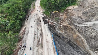 Istimewa - Kondisi kerusakan di Sangasanga, Kutai Kartanegara.