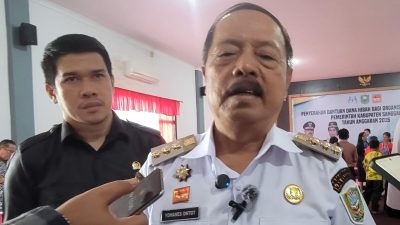 Istimewa - Bupati Sanggau, Yohanes Ontot.