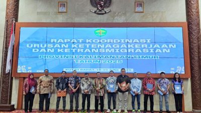 Rakor Ketenagakerjaan dan Transmigrasi Kaltim 2025: Sinergi Menuju Generasi Emas