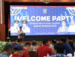 Banjarmasin Sambut 14 Tim dalam Welcome Party Nusantara Futsal League 2025 Babak 38 Besar