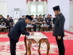 Edy Suharto Resmi Dikukuhkan Sebagai Kepala BPKP Kaltim, Gubernur Harum Tekankan Sinergi dan Transparansi Pengawasan