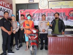Satreskrim Polres Malinau Tangkap Spesialis Pencurian Motor Kurang dari 24 Jam