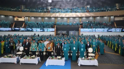 Resmi Dibuka! Rakernas X PKK Hadirkan 2.500 Peserta, Siap Bergerak Wujudkan Generasi Emas