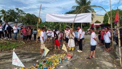 Penuh Makna dan Semarak, Ritual Sembahyang Rampasan Meriahkan Kota Ngabang