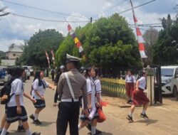 Antisipasi Kecelakaan Jam Pulang Sekolah di Kutai Barat