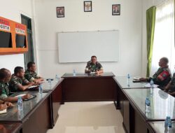 Peningkatan Kinerja TNI AD: Dandim 1210/Landak Ajak Danramil dan Staf Evaluasi Program Kerja