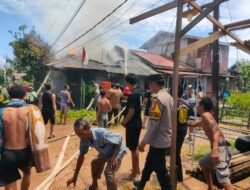 Awalnya Cekcok Rumah Tangga, Pria di Kubu Raya Bakar Kasur hingga Rumah Ludes Dilalap Api