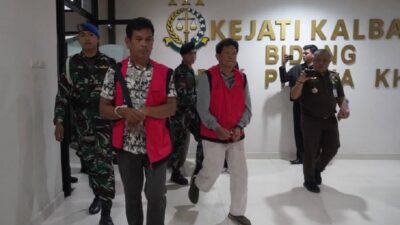 Dua Tersangka Ditahan Kejati Kalbar Terkait Dugaan Korupsi Dana Hibah Gereja GKE Petra