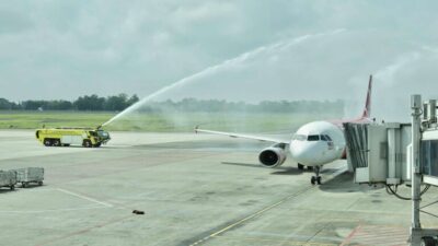 Penerbangan Perdana Banjarmasin–Kuala Lumpur Resmi Dibuka, Supian HK: Babak Baru Konektivitas Global Kalsel