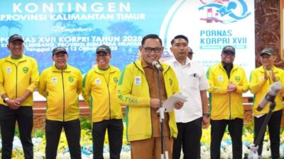 Kaltim Target Masuk 3 Besar Pornas Korpri 2025 di Sumatera Selatan