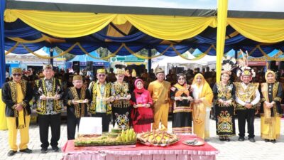 Wagub Ingkong Ala Meriahkan Birau 2025, Ikut Menari Jepen Rayakan Persatuan Bulungan