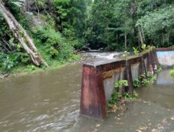 Banjir di Hulu Menyebabkan Air Baku Keruh, Distribusi Air PDAM Bengkayang Terhenti Sementara