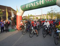Happy Cycling Pontianak 2025: 256 Pesepeda Tempuh Rute 254 Km, Rayakan Hari Jadi Kota