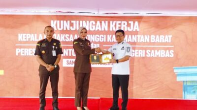 Gedung Baru Kejari Sambas Diresmikan Kajati Kalbar: Momentum Semangat Baru Penegakan Hukum