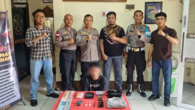 Polsek Sekayam Bongkar Jaringan Narkoba di Penginapan Sanggau, Mahasiswa Diringkus dengan 8,65 Gram Sabu Siap Edar