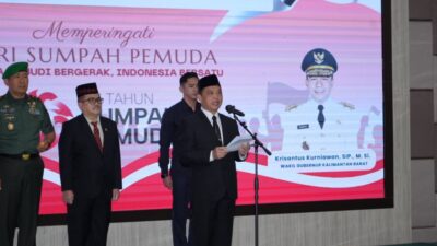 Peringatan Sumpah Pemuda ke-97: Gubernur Ria Norsan Dorong Pemuda Kalbar Jadi Garda Terdepan Hadapi Tantangan Global