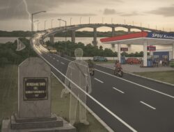 Mengenal Tugu Peringatan di Tepi Jembatan Pawan 1 Ketapang: Kisah Pekerja yang Gugur Tersambar Petir