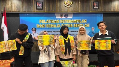 Bekali Kemandirian! Pelatihan Keterampilan bagi Remaja Putus Sekolah di Kalsel