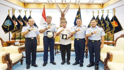 Gubernur Kaltara Minta Dukungan TNI AU Perlancar Mobilitas di Perbatasan Sulit Terjangkau