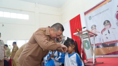 Gubernur Ria Norsan Luncurkan Program Gema Membangun Desa di Sungai Kakap