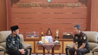 Gubernur Kalbar Ria Norsan Terima Kajati Baru, Perkuat Sinergi Penegakan Hukum