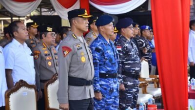TNI AL dan Polri Sinergi Kuatkan Kesiapsiagaan Bencana Hidrometeorologi di Kalbar 2025