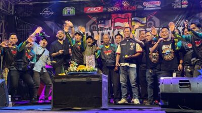 Borneo Biker Meet Up 2025 Warnai Perayaan Satu Dekade YNCI Pontianak Chapter