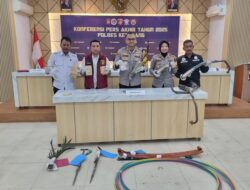 Personel Polres Ketapang Amankan 2 Kg Sabu Senilai Rp1,4 Miliar Sepanjang Tahun 2025