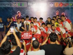 EVENT Sport Turnamen Mini Soccer Ketua DPRD Sukses Geliatkan Ekonomi Masyarakat