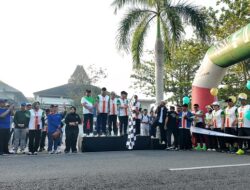 PT Dharma Inti Bersama (DIB) Dukung Akcaya Run 2026, Ribuan Pelari Ramaikan Halaman Kantor Gubernur Kalbar
