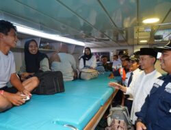 Wako Edi Kamtono Pantau Pergerakan Arus Mudik Lebaran di Pelabuhan Dwikora Pontianak