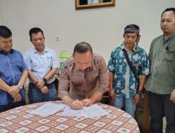 BERUJUNG Damai Bupati Alex Wilyo Sukses Mediasi Kasus Hukum Temanggong Fendy dengan PT Mayawana Persada