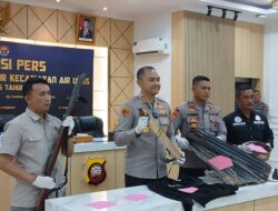 Petugas Polres Ketapang Ringkus Terduga Pelaku Aksi Teror di Kecamatan Air Upas