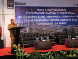 Wagub Kalbar Krisantus Desak Percepatan Operasional Pelabuhan Kijing