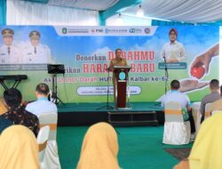 HUT ke-62 Bank Kalbar, Wagub Krisantus Apresiasi Donor Darah dan Tekankan Penguatan Likuiditas