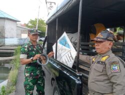 Razia Layangan, Satpol PP Pontianak Sita 16 Layangan dan Benang Berbahaya