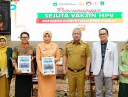 Pencanangan Gerakan Sejuta Vaksin HPV, Sekda Harisson Tegaskan Perempuan Sehat Fondasi Pembangunan Daerah