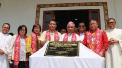 Franciscus Sibarani Akhiri Penantian Panjang Umat Stasi Bawat Keuskupan Agung Pontianak, Gereja Baru Akhirnya Berdiri